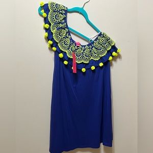 NWT Lilly Pulitzer One Shoulder Idara Dress